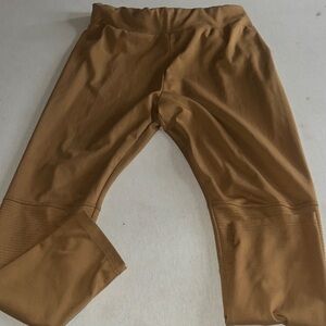 Womens Size Large Jennifer Hudson Brown Athletic Leggings